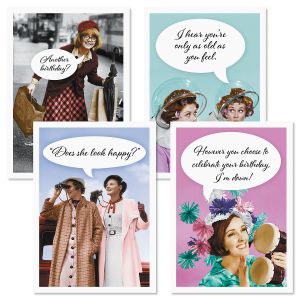 Forever Young Greeting Birthday Cards