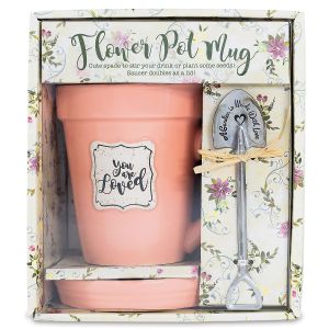 You are Loved Flower Pot Mug