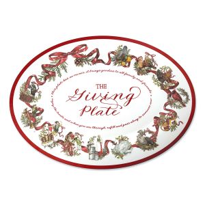 The Christmas Giving Plate