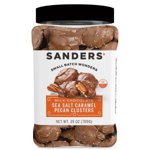 Sea Salt Milk Chocolate Pecan Caramel Clusters