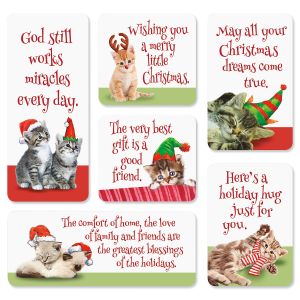 Christmas Cats Flat Magnets