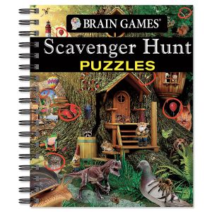 Scavenger Hunt Word Search Puzzles Brain Games®