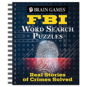 FBI Word Search Puzzles Brain Games®