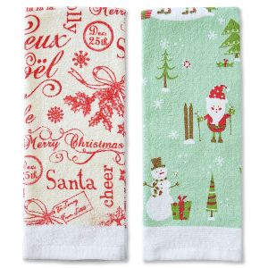 Holiday Kitchen Towels by Current Catalog