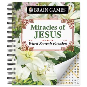 Miracles of Jesus Word Search Brain Games®