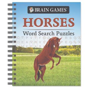 Horses Word Search Puzzles Brain Games®