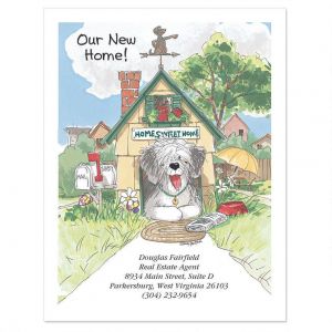 Wags and Whiskers® Moving New Address Postcards