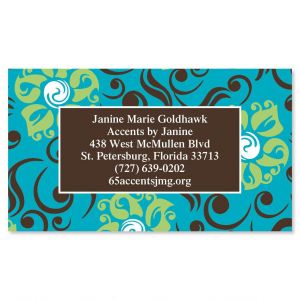 Razzle Dazzle Designer Business Cards