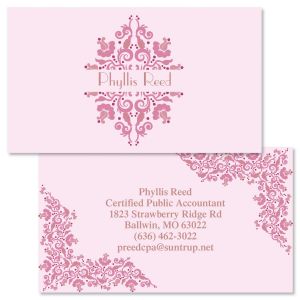 Pressed Corners Designer Double-Sided Business Cards