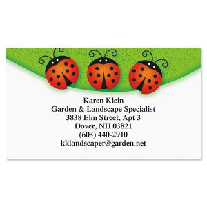Ladybug Designer Business Cards