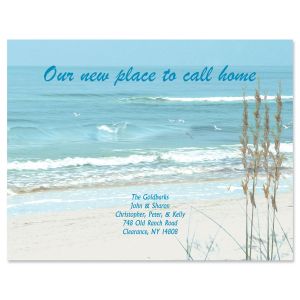 Seashore New Address Postcards