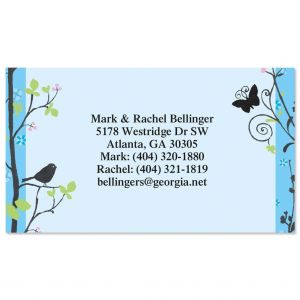Songbird Designer Business Cards