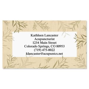 Bamboo Designer Business Cards