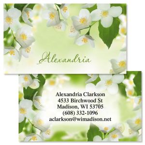 Jasmine Two-Sided Calling Card