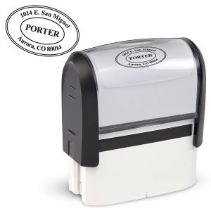 return address stamps personalized