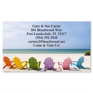 Tropical View Standard Calling Cards
