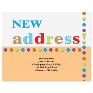 New Address! Postcard