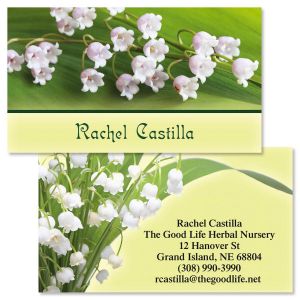 Beauty in the Valley Designer Double-Sided Business Cards