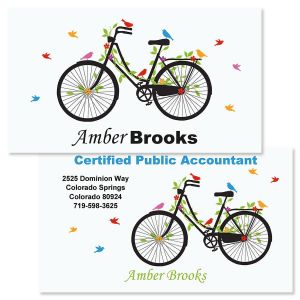 New Spin Designer Double-Sided Business Cards