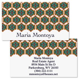 Moroccan Designer Double-Sided Business Cards