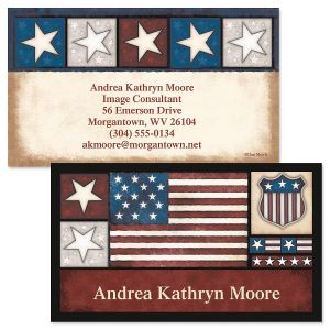 Liberty Double-Sided Business Cards