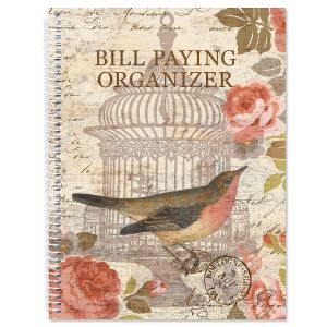 Parisian Postcard Bill Paying Organizer
