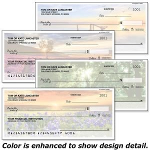 scenic checks landscape checks scenery current catalog bank of america check designs
