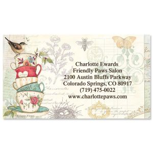 Teacup Designer Business Cards