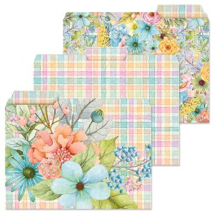 Sentiment Garden File Folders  (3 Designs)