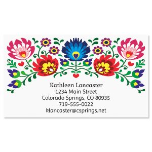 Fresh Flaunt Designer Business Cards