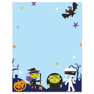 Monster Squad Halloween Letter Papers