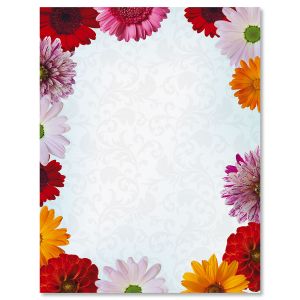 Daisies Letter Papers