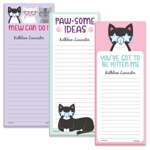 Kitties Personalized Scratch Pads 