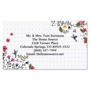 Dotted Daisies Designer Business Cards