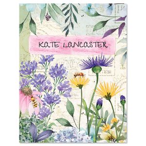 Wildflower Sanctuary Custom Note Cards