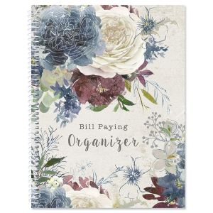 Fall Florals Bill Paying Organizer