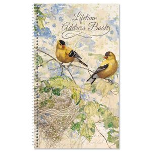 Feathered Nest Lifetime Address Book