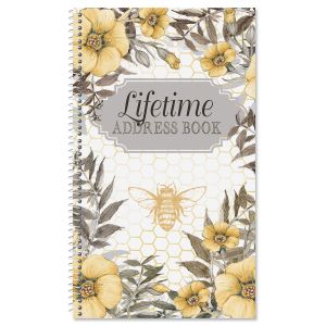 Sweet Bee Lifetime Address Book