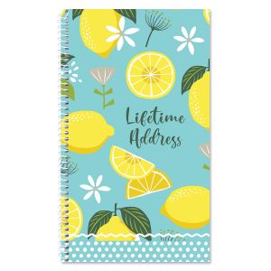 Fresh Lemons Lifetime Address Book