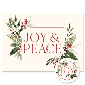 Joy & Peace Christmas Cards