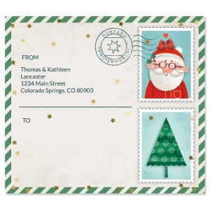 Season's Greetings Package Labels