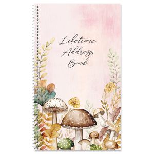 Mushroom Bunch Lifetime Address Book