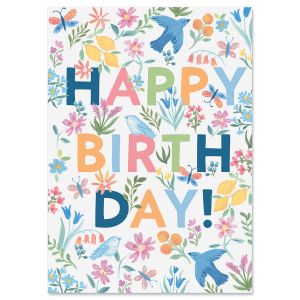 Birthday Blooms Birthday Cards