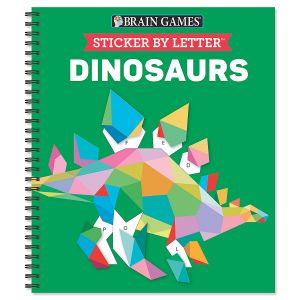 Dinosaurs Sticker by Letter Brain Games®