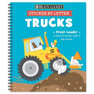 Trucks Stickers by Letter Brain Games®