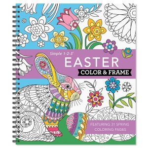Easter Color & Frame Coloring Book