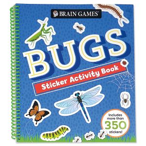 Bugs Sticker Activity Book Brain Games®