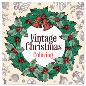 Vintage Christmas Coloring Book