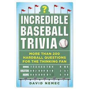 Incredible Baseball Trivia Book