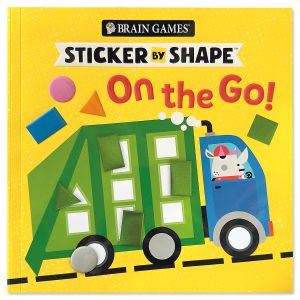 On the Go Sticker By Shape Brain Games®